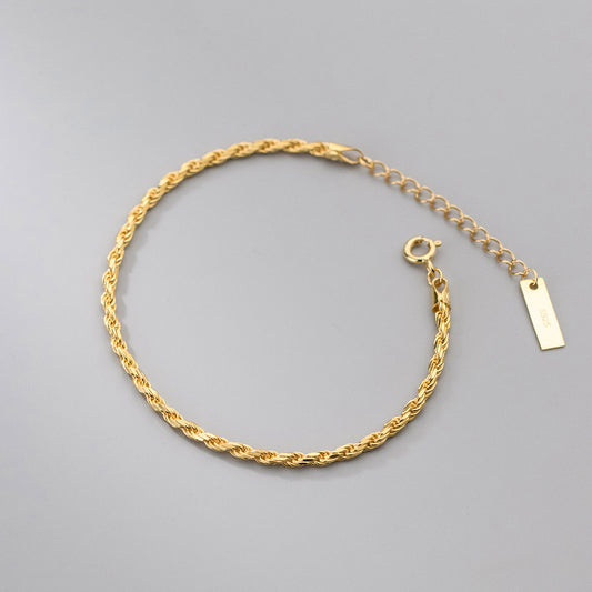 Armkette Classy | 925 Silber 18k vergoldet